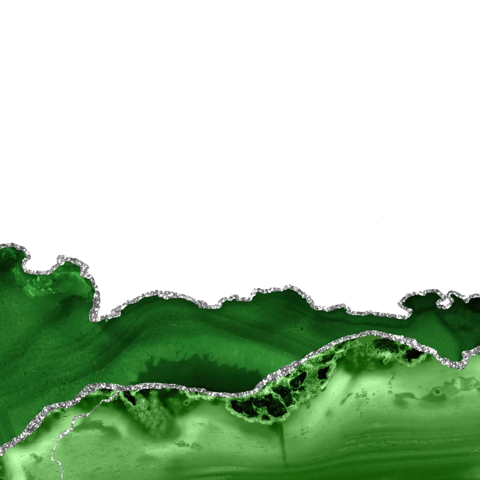 Agata verde e argento Texture 12 tela da Gemstone Textures
