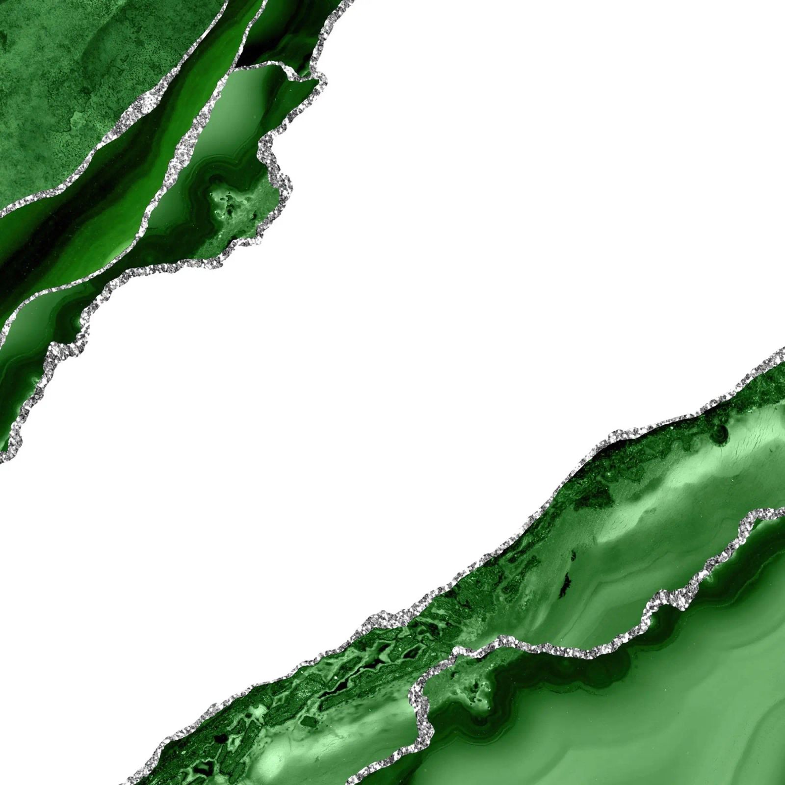 Agata verde e argento Texture 13 plexiglass da Gemstone Textures
