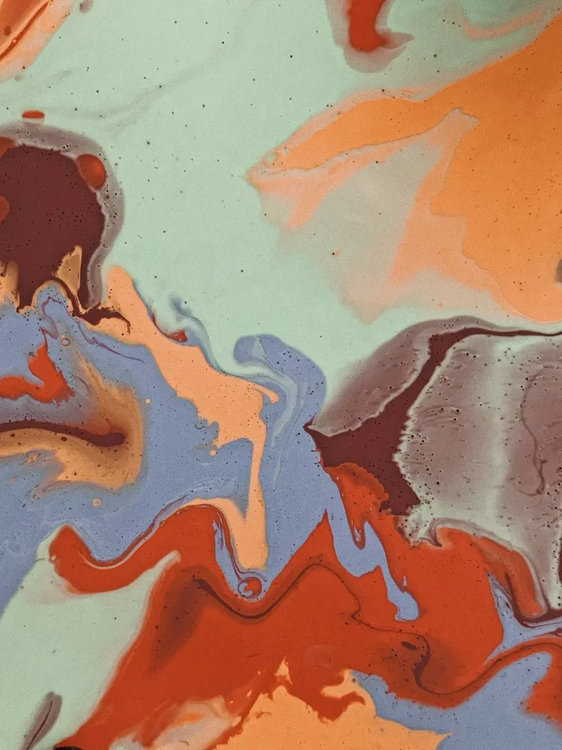 Marbled acrylic glass by LisaArtes