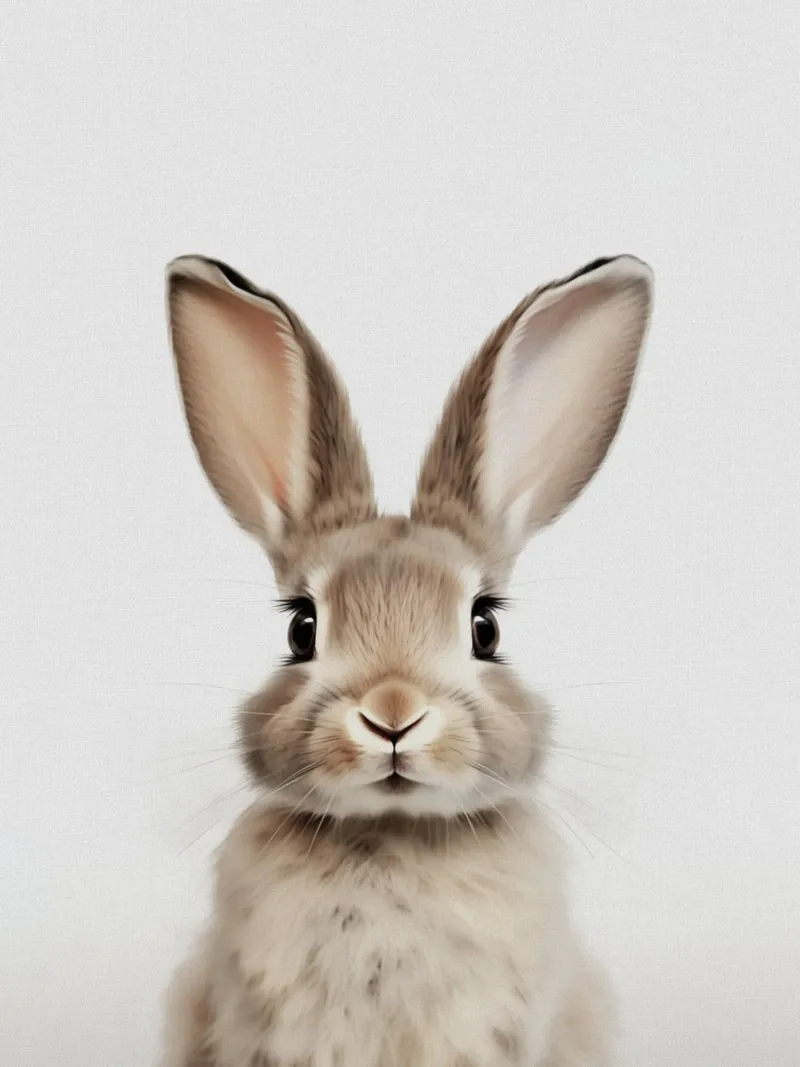 Charly Lapin mignon plexiglas de Carinaprint