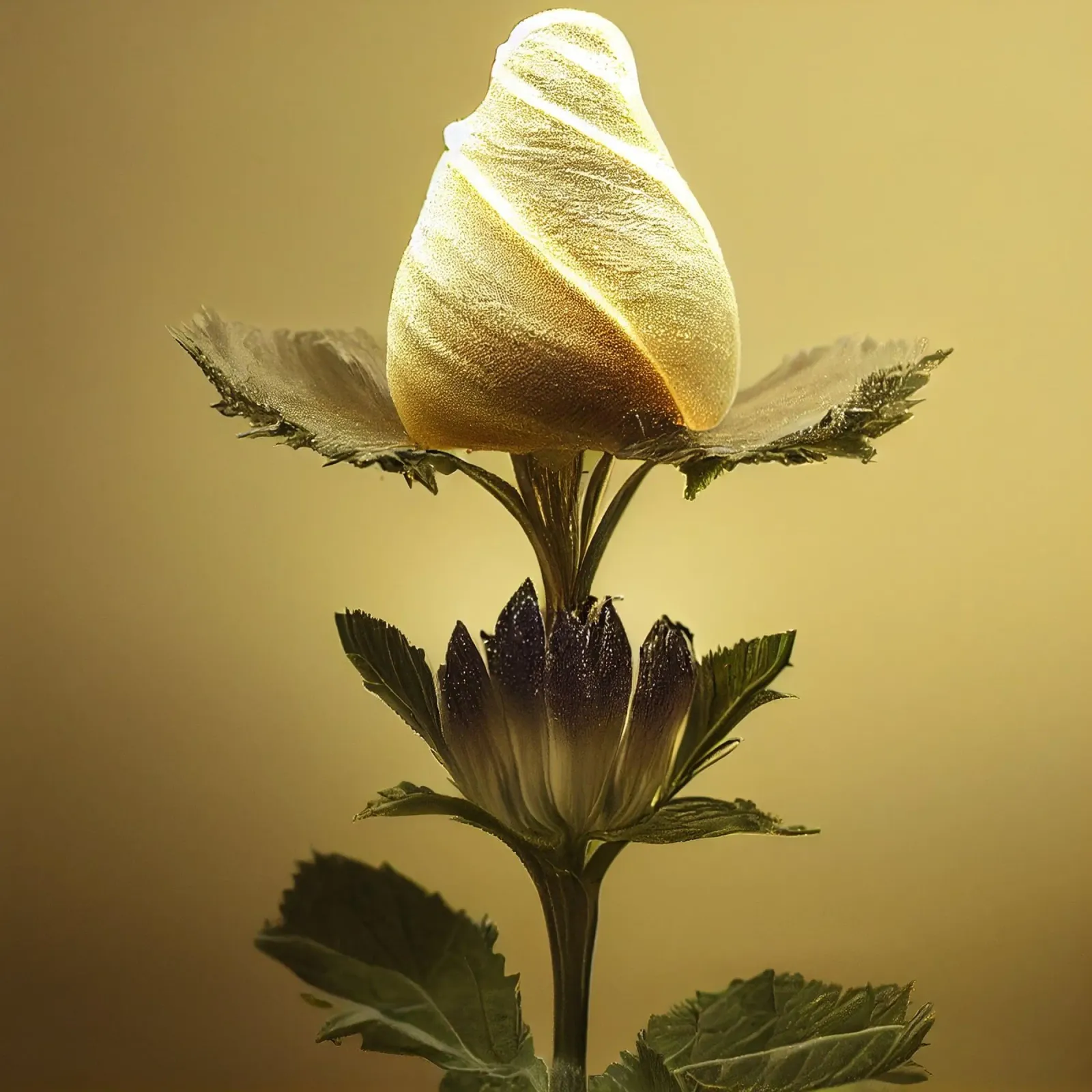 Macro Braamstruik acryl van Bold Blooms