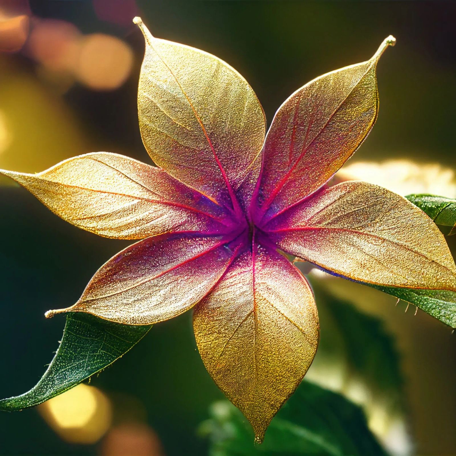Macro Fiore di lantana comune pellicola backlit da Bold Blooms