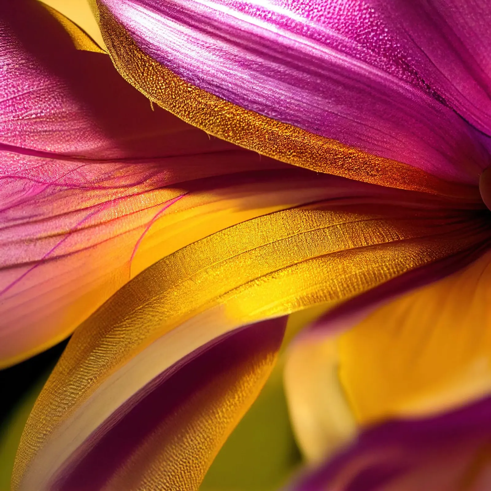 Macro Glory Lily Flower pellicola backlit da Bold Blooms