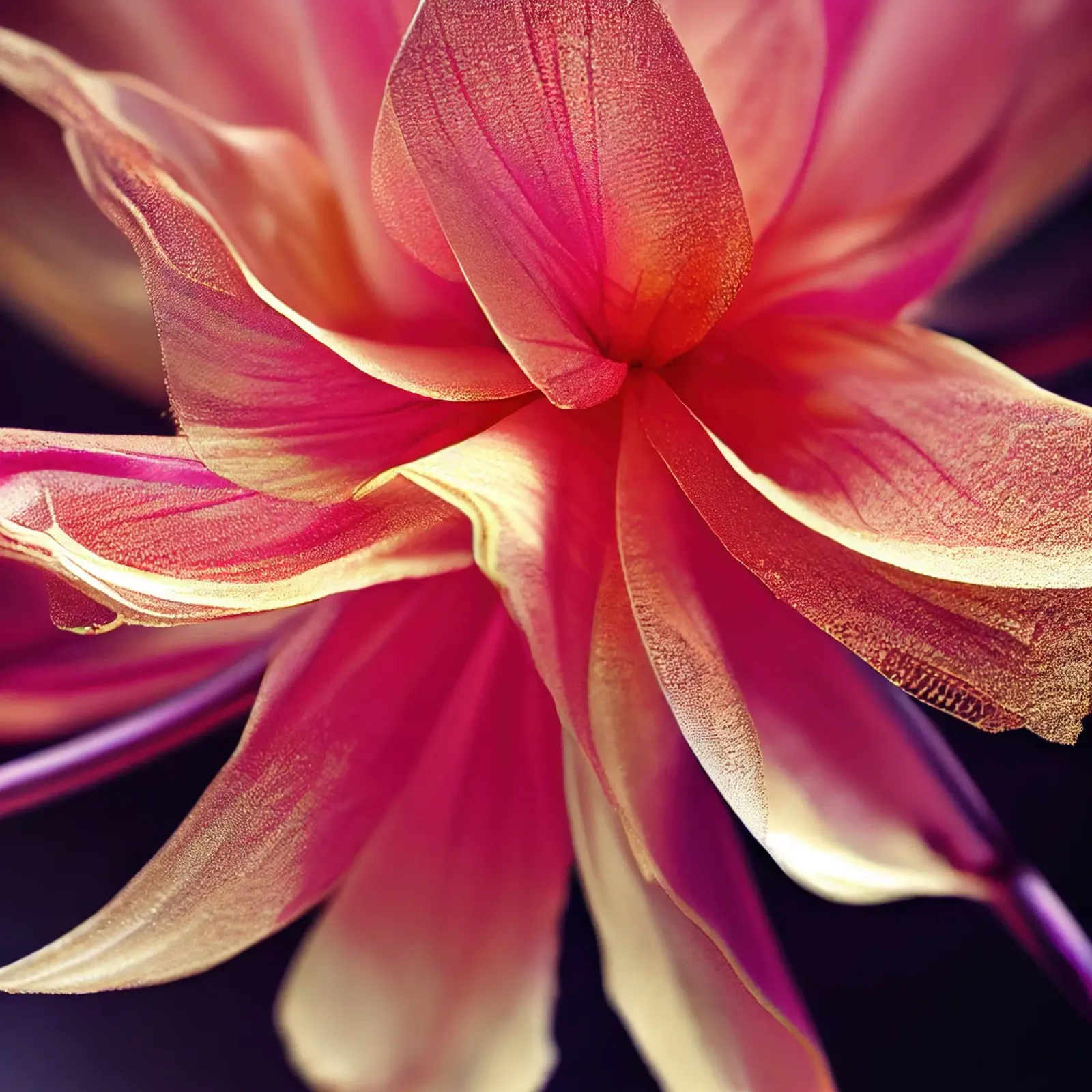 Macro fiore di agrifoglio carta hahnemühle da Bold Blooms