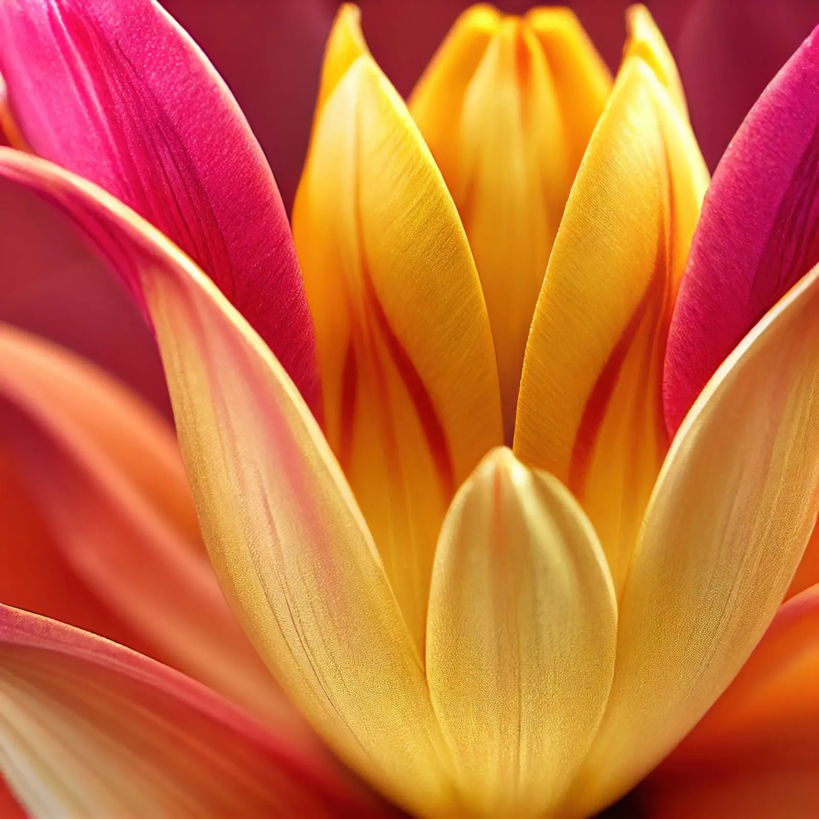 Macro fiore di tulipano indiano pellicola backlit da Bold Blooms