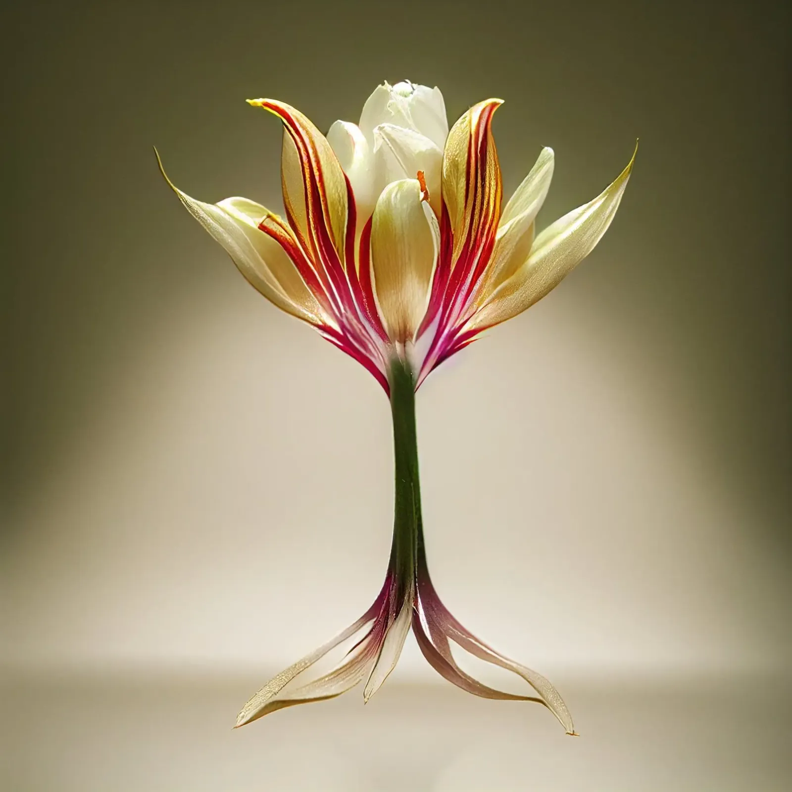 Macro fiore di tulipano indiano pellicola backlit da Bold Blooms