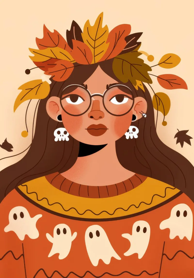 Herbstkrone Hahnemühle von Emery Kate
