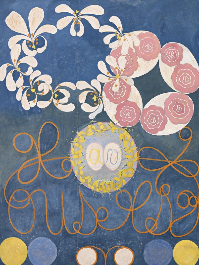 Hilma af Klint - Die zehn Größten, Nr. 01, Kindheit, Gruppe I Poster von William Store