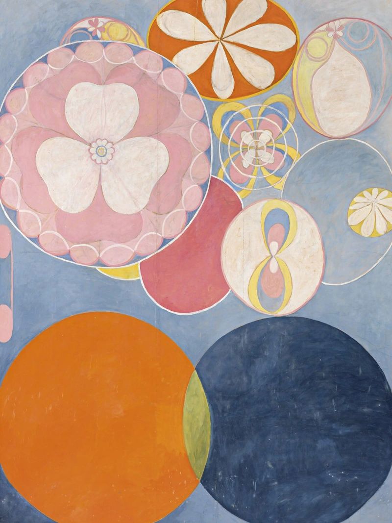 Hilma af Klint - The Ten Largest, No. 02, Childhood, Group I poster by William Store
