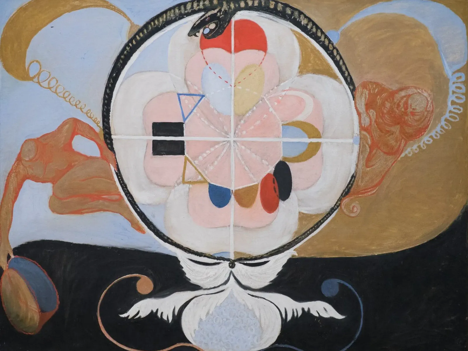 Evoluzione di Hilma af Klint, n. 13, Gruppo VI pellicola backlit da William Store