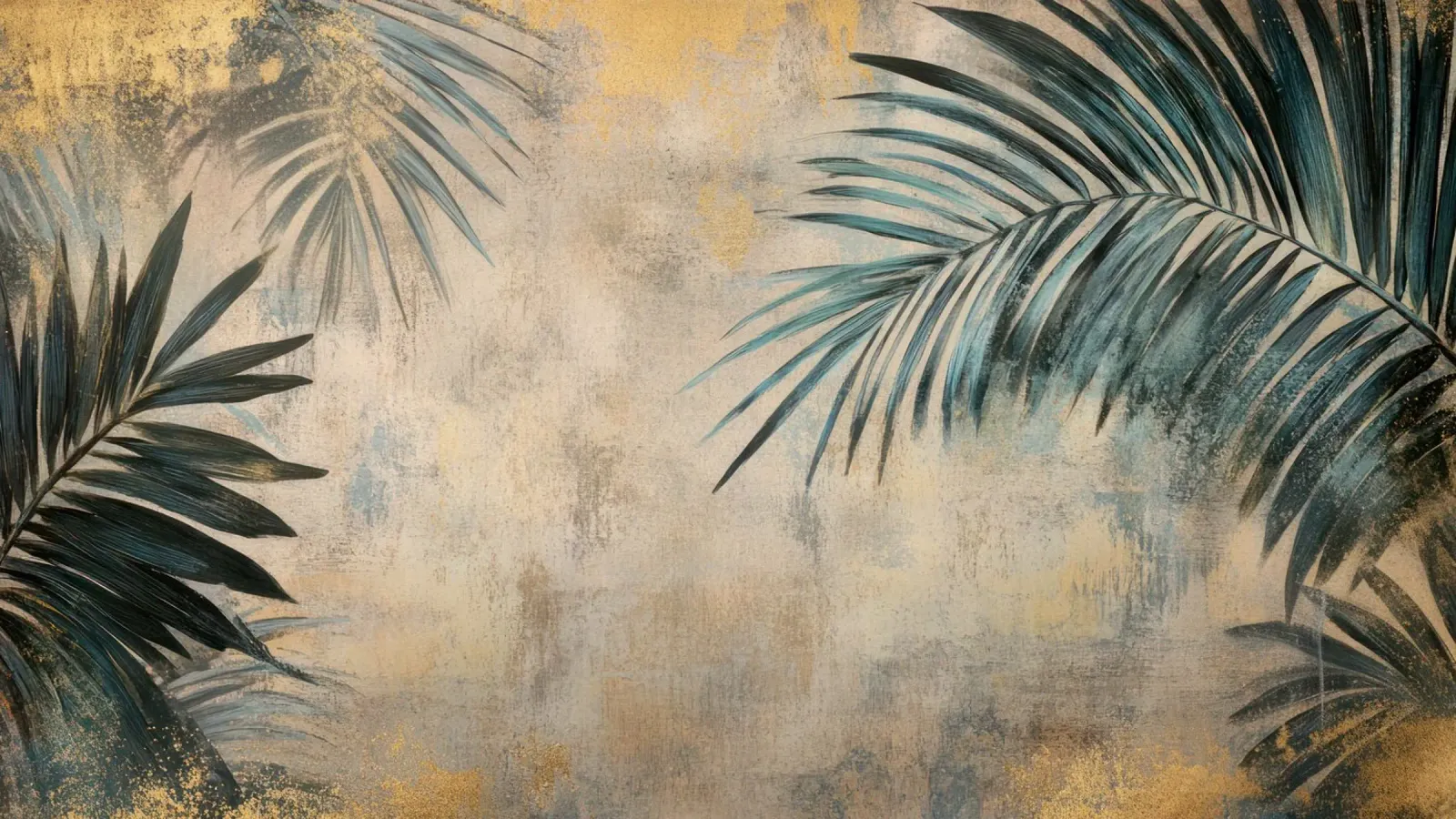 Foglie tropicali eleganti plexiglass da Modern Muse