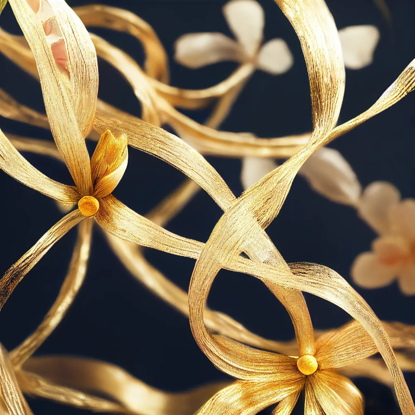 Macro Jasmine Flower pellicola backlit da Bold Blooms