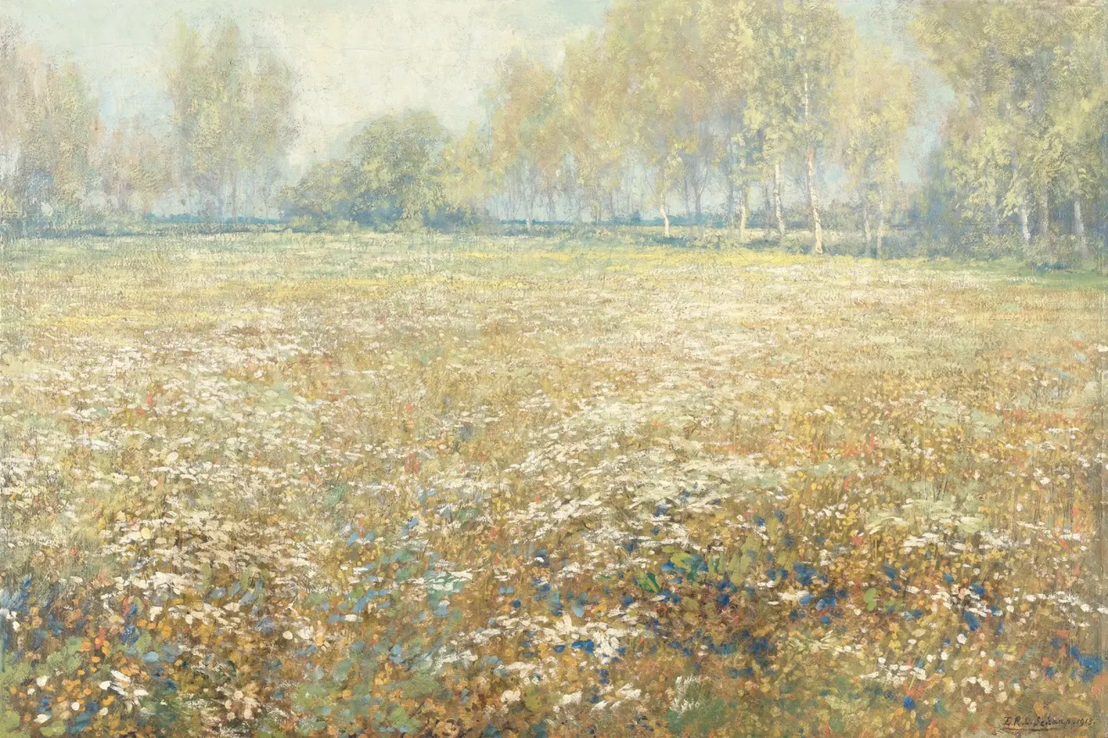 Meadow in Bloom alluminio dibond da apoloprints