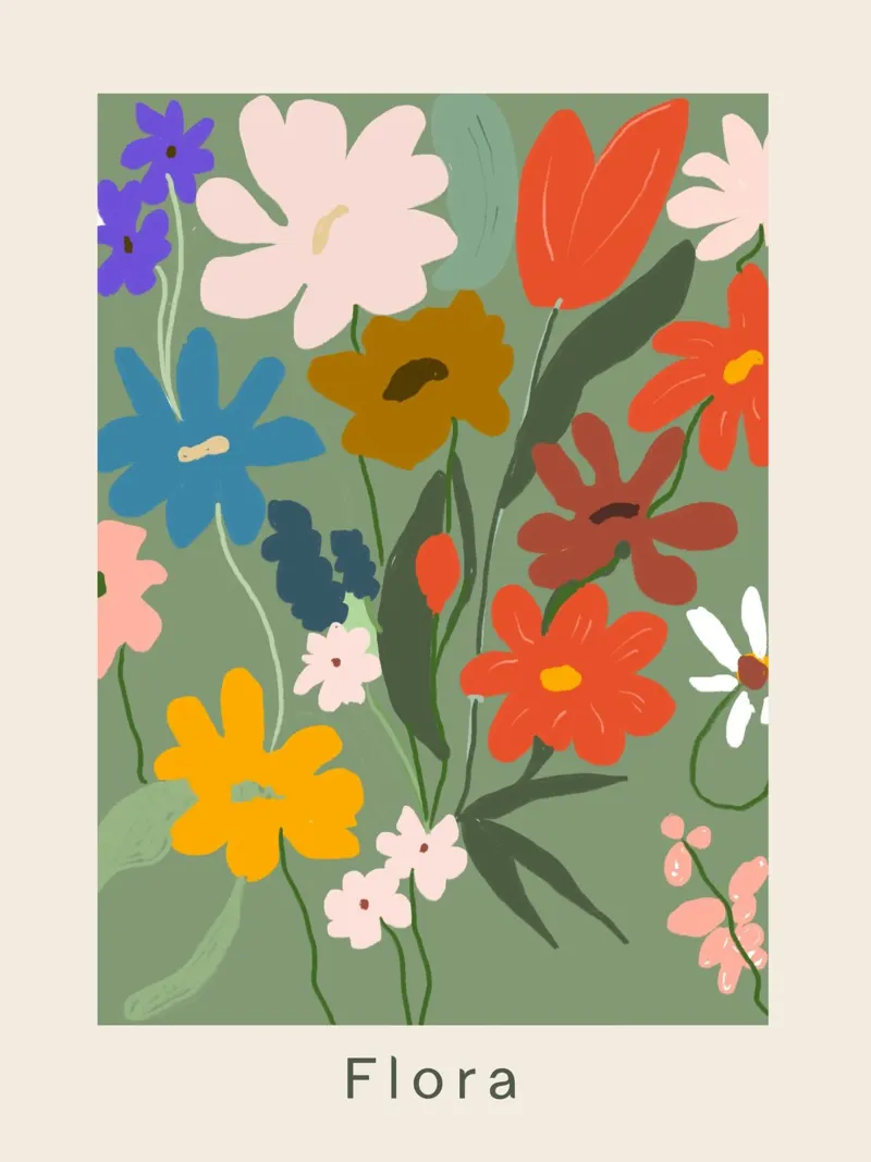 Flora Poster von treechild