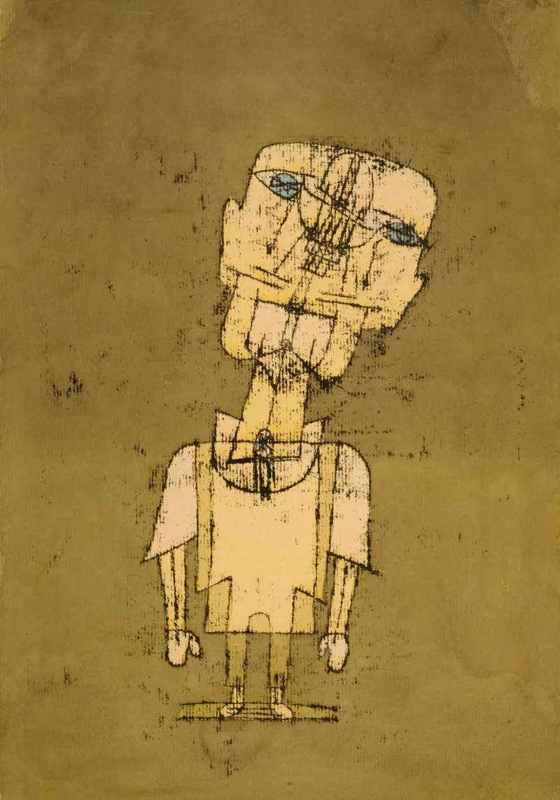 Paul Klee - Ghost of a Genius alu-dibond by Timeless Artworks