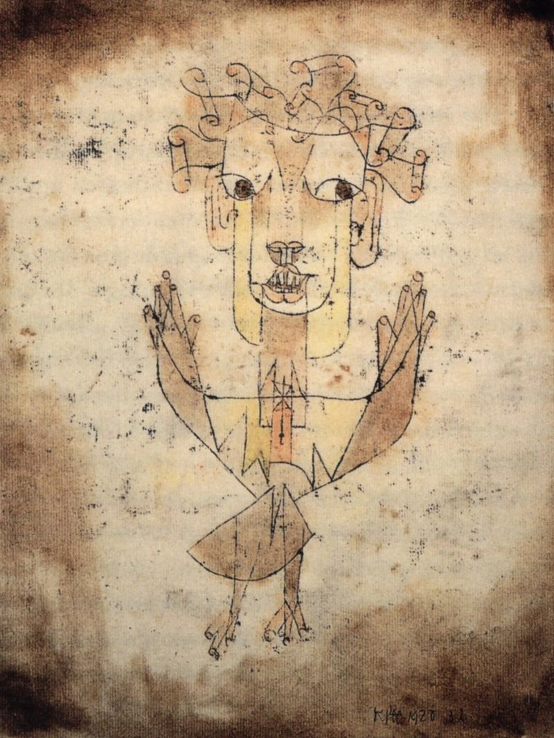 Paul Klee - Angelus Novus poster by Timeless Artworks