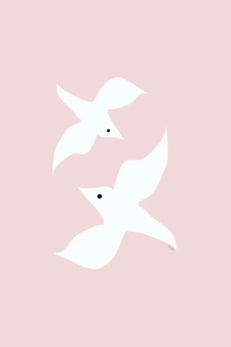 Tropical Bird in Pink hahnemühle by Linda Gobeta