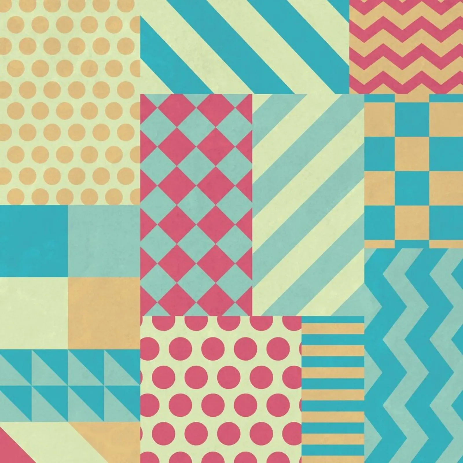 Vintage Patchwork hahnemühle by Tobe Fonseca