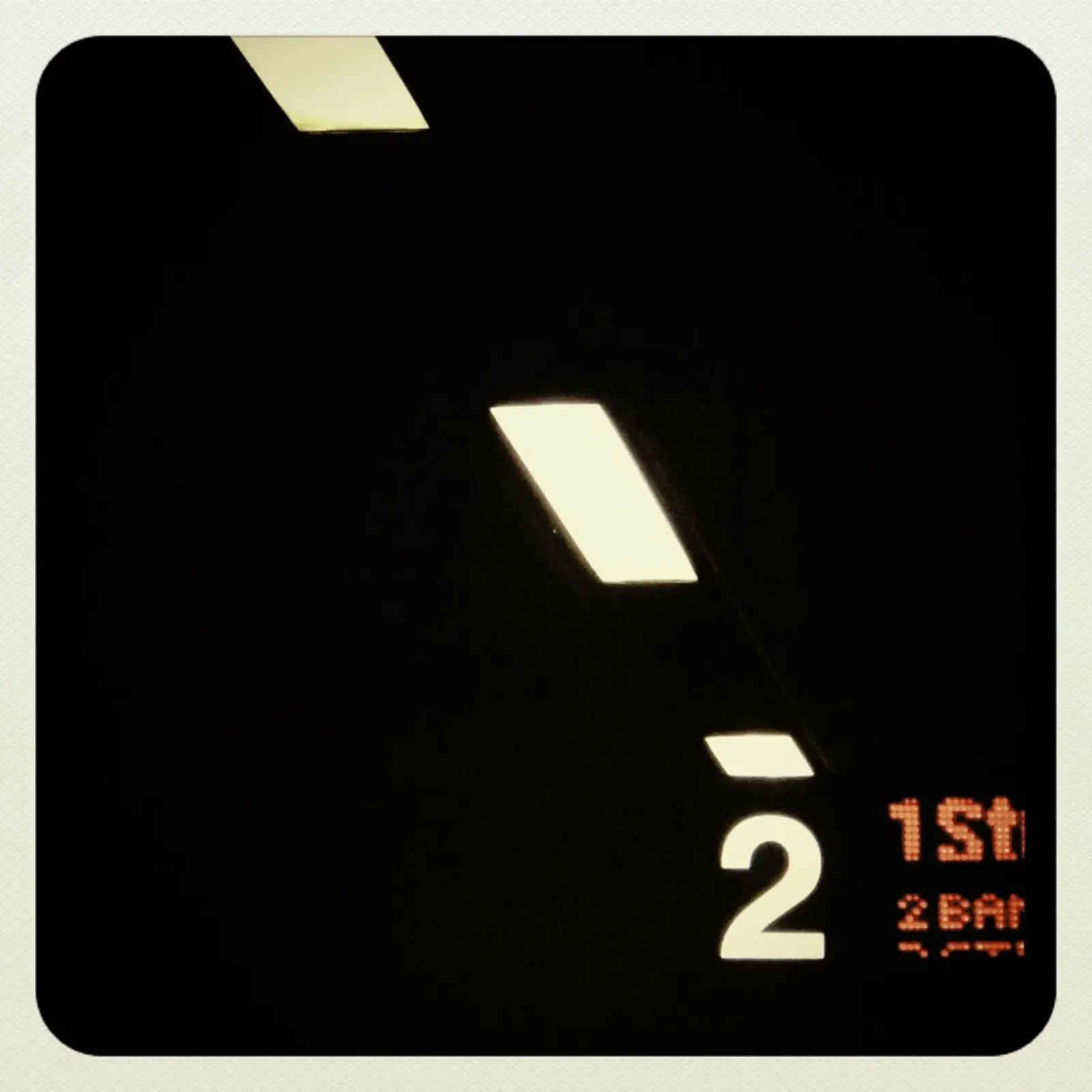 Underground London poster con telaio in legno da Ballack Art House