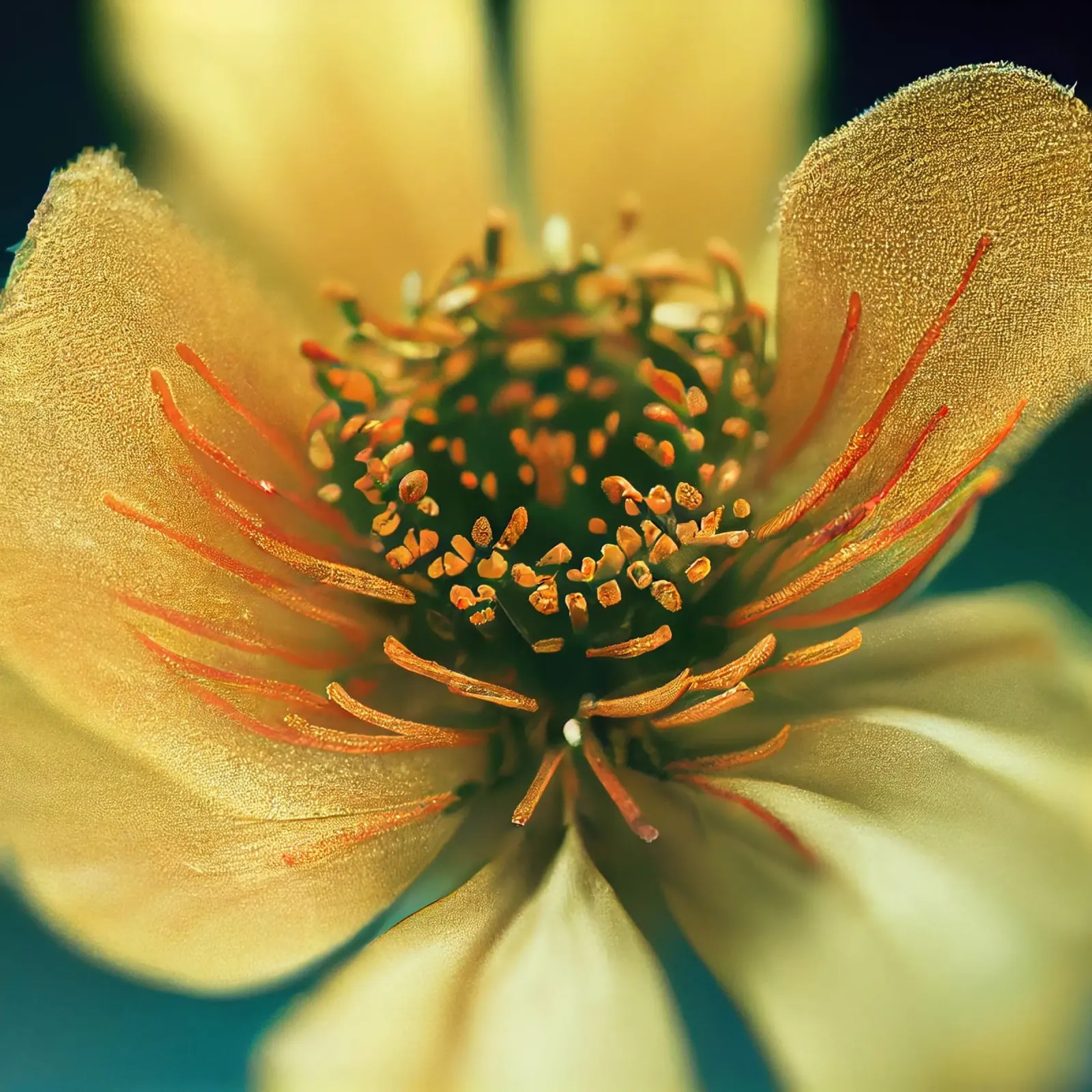 Macro fiore di papavero d'India messicano pellicola backlit da Bold Blooms