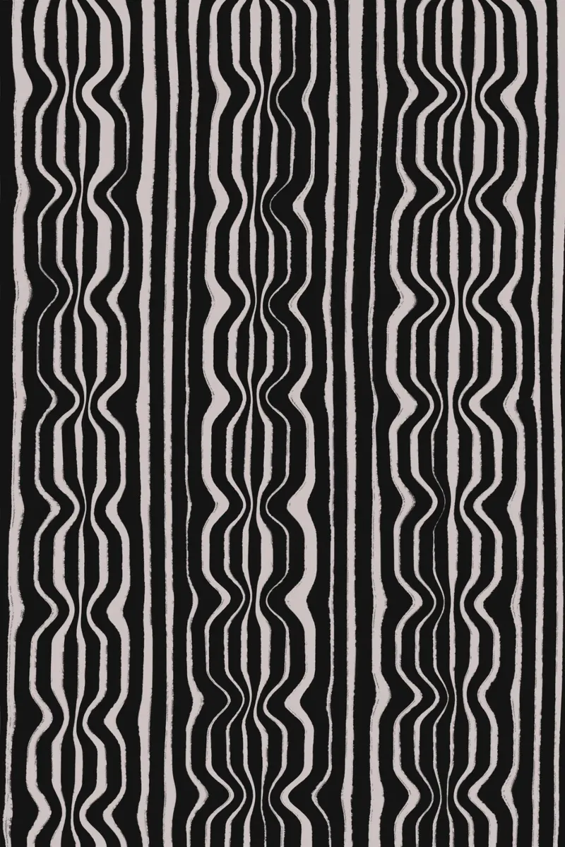 Black And White Pattern plexiglass da treechild