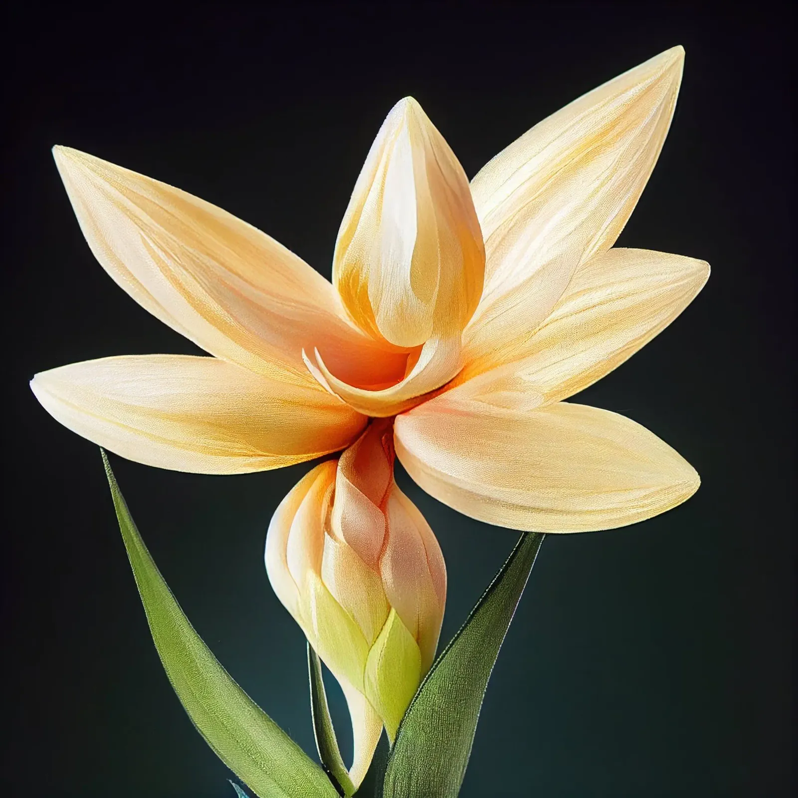 Macro Fiore di tuberosa messicano pellicola backlit da Bold Blooms
