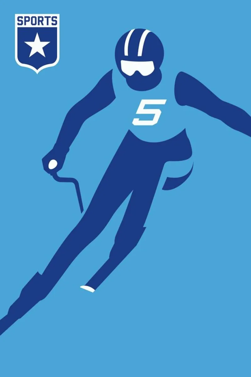 Slalom poster da Bo Lundberg