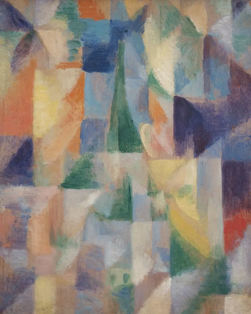 robert delaunay - Window alu-dibond by Timeless Artworks