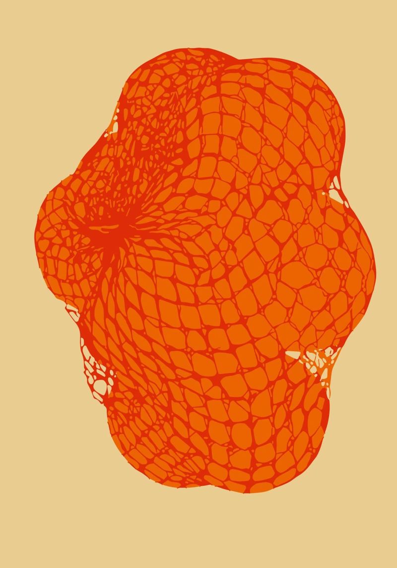 abstract mesh pellicola backlit da ramosashop