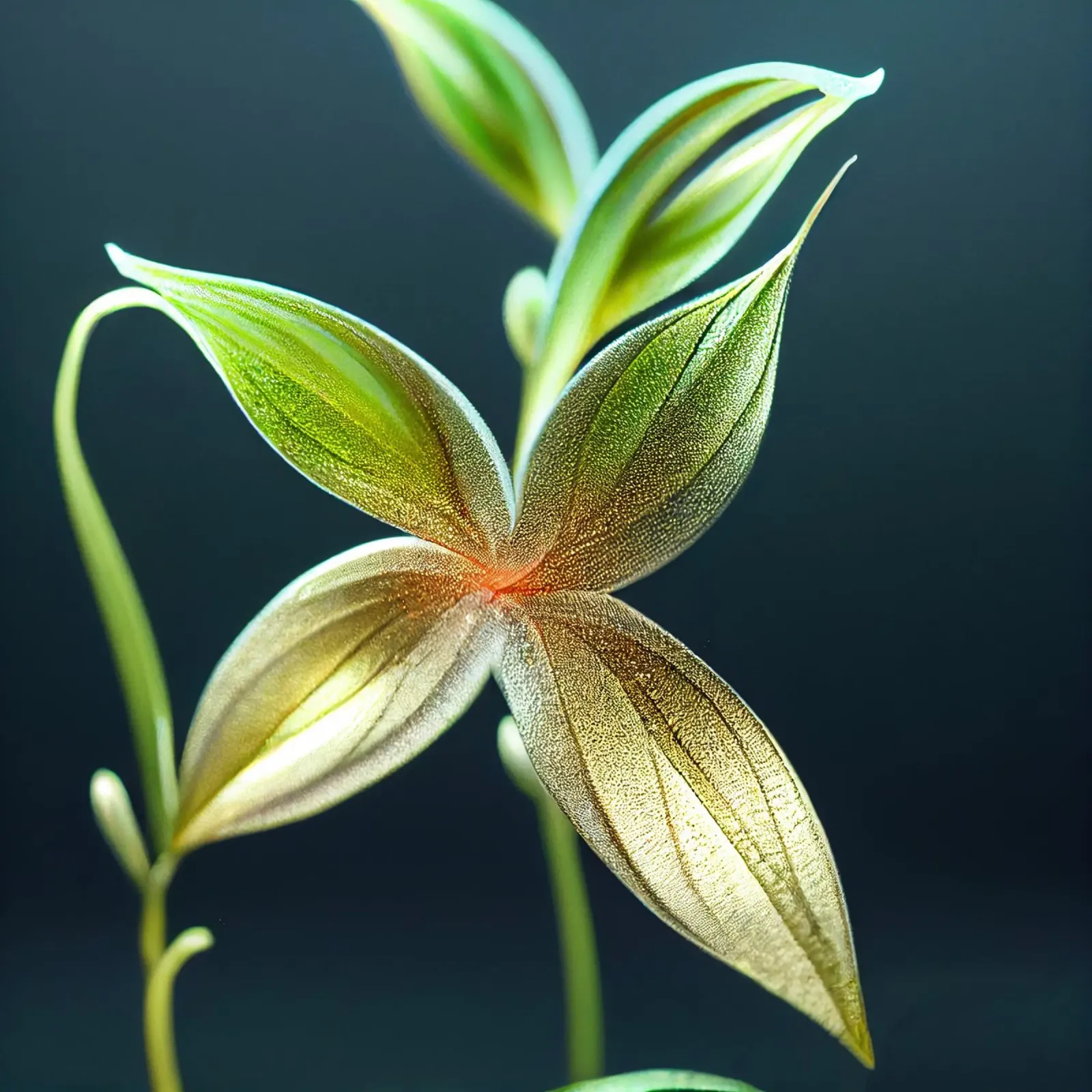 Macro fiore di Shameplant pellicola backlit da Bold Blooms