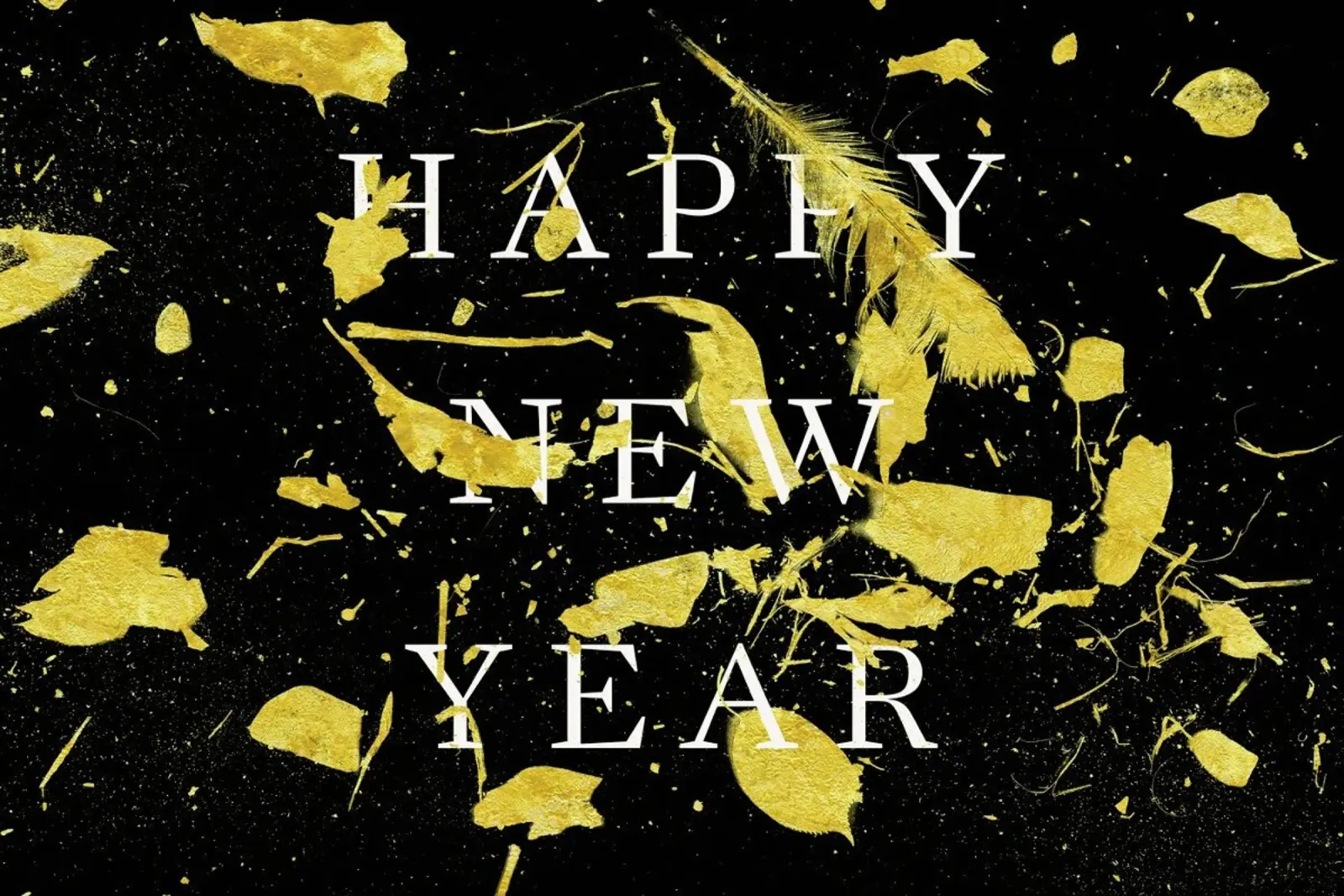 Happy New Year carta hahnemühle da Florent Bodart
