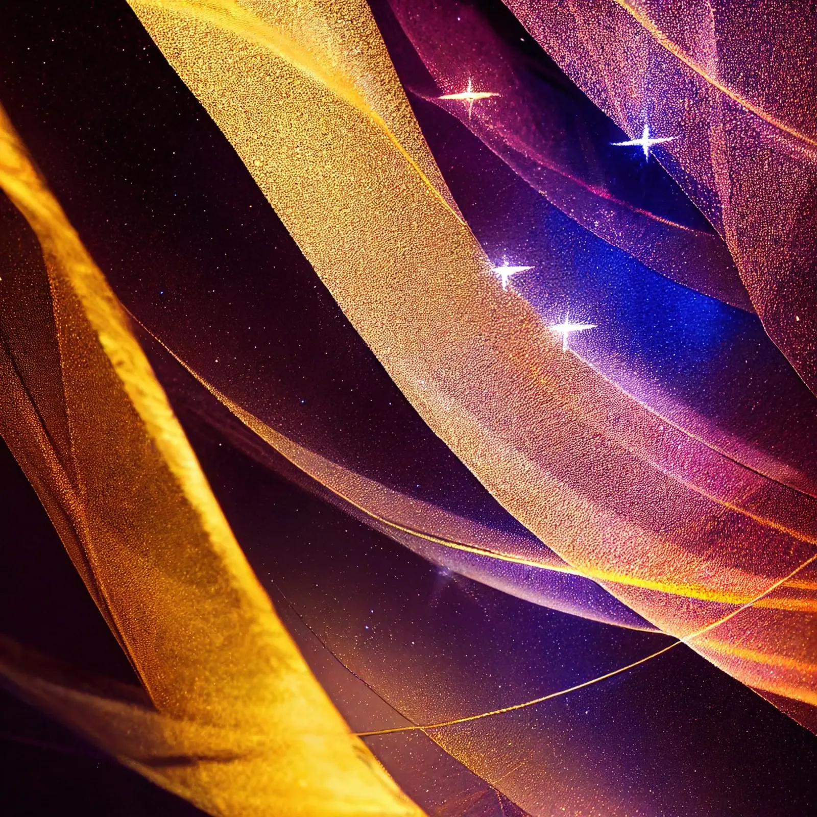 Macro Star Glory Flower pellicola backlit da Bold Blooms
