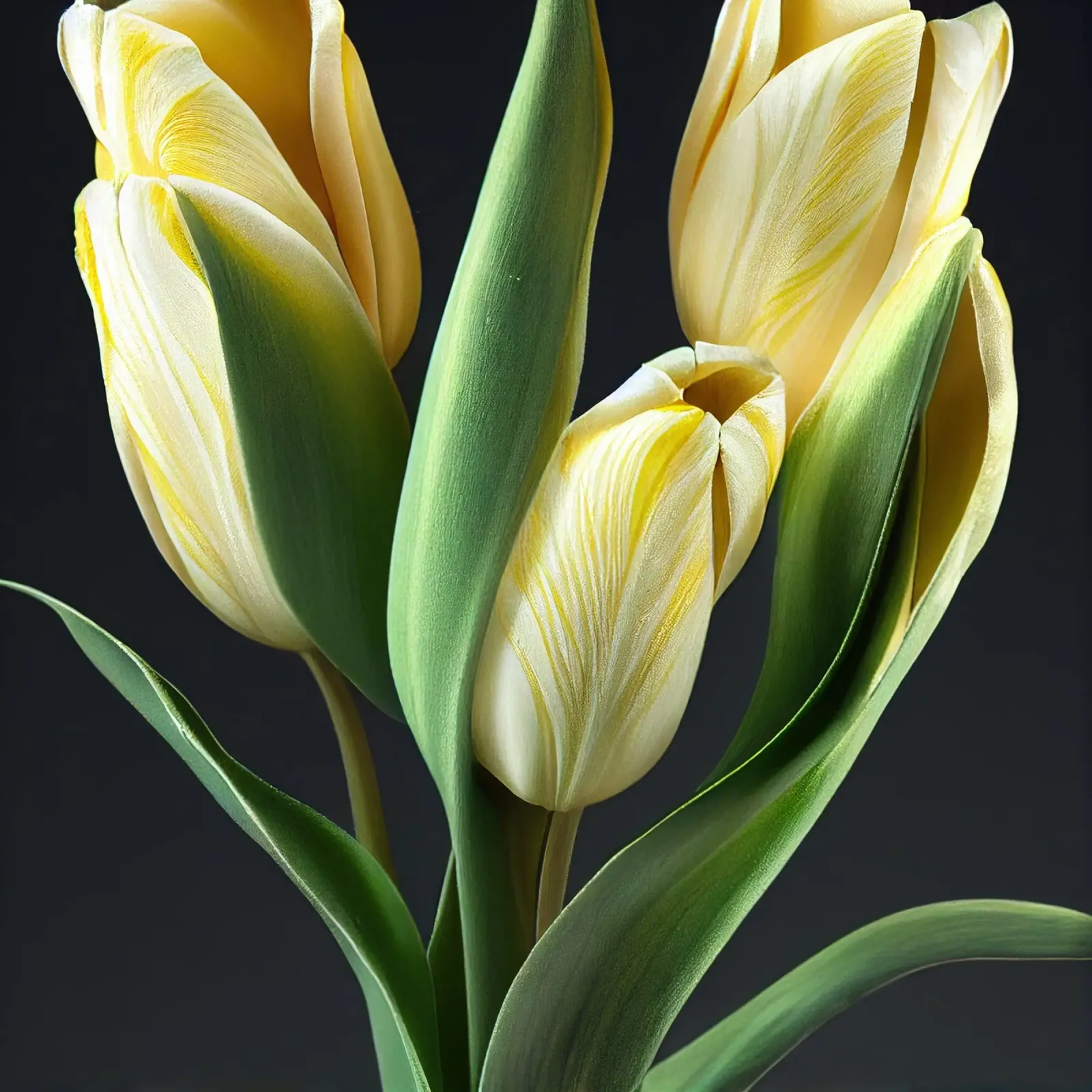 Macro fiore di tulipano pellicola backlit da Bold Blooms