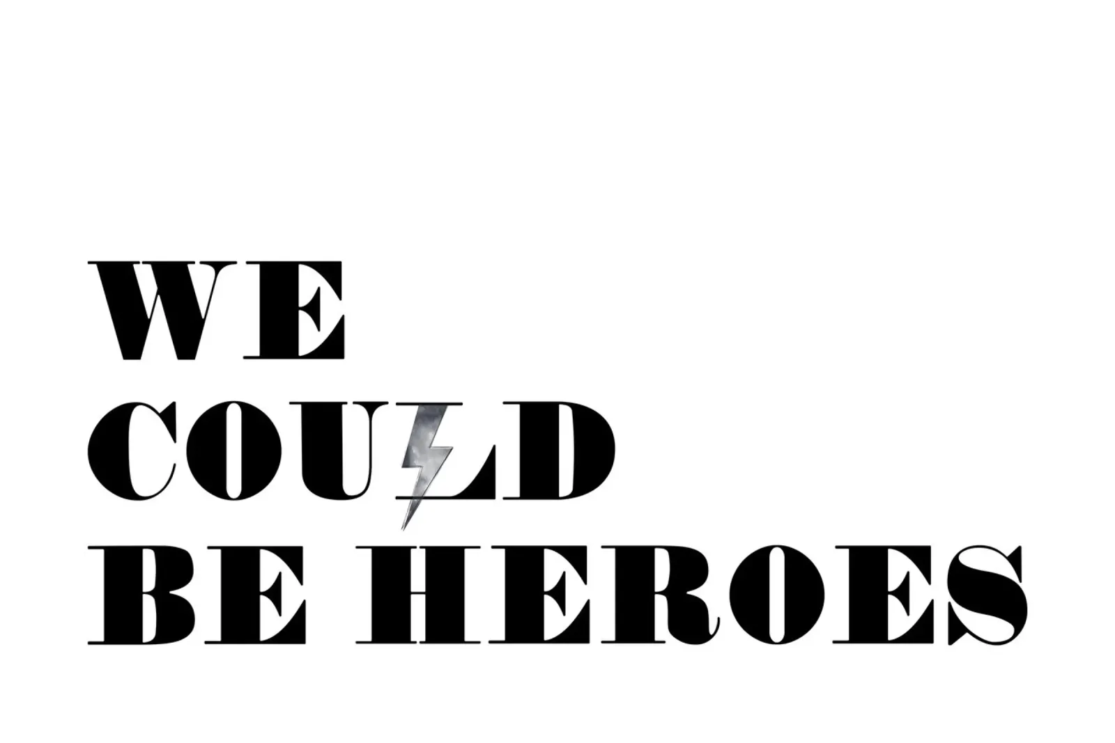 Heroes poster con telaio in plastica da KRUTH DESIGN