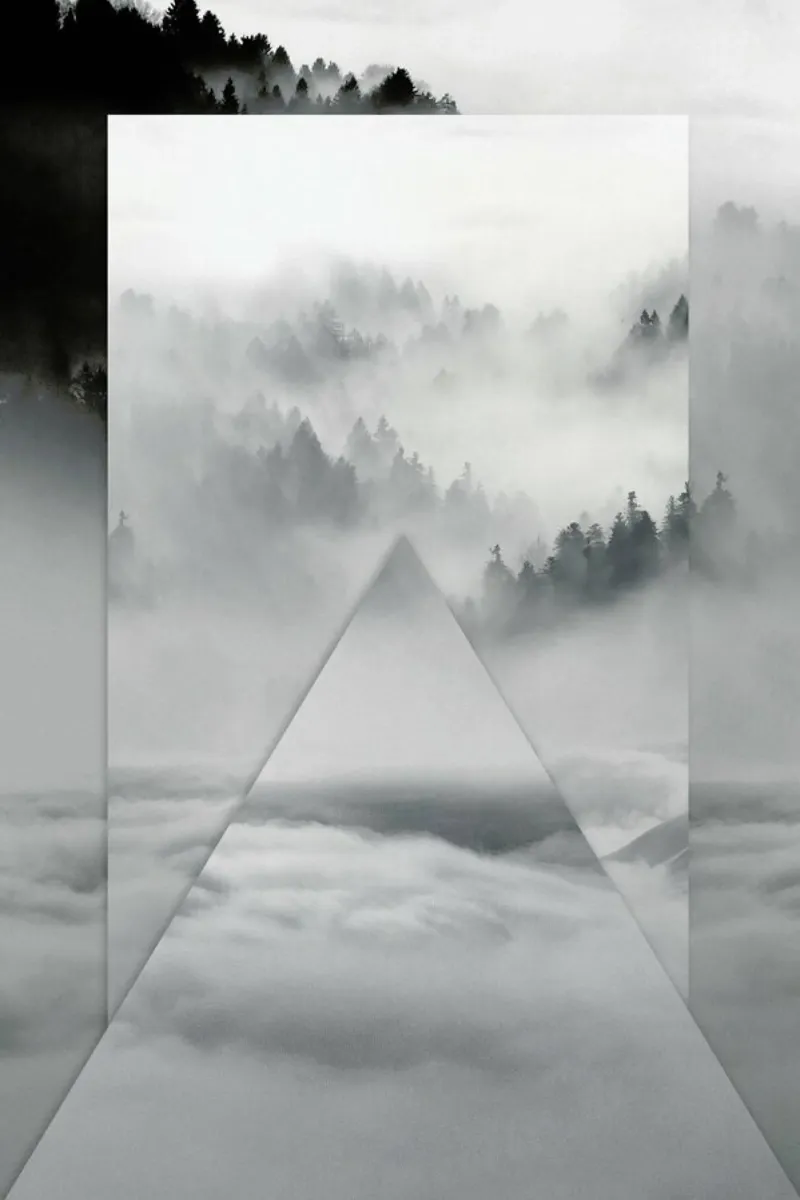 Winter Mirrors Poster von The Wall Shop