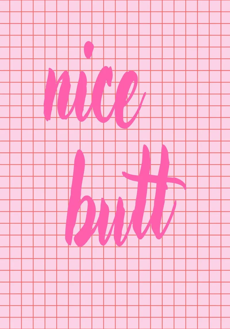 Nice butt carta hahnemühle da Poster Print Studio