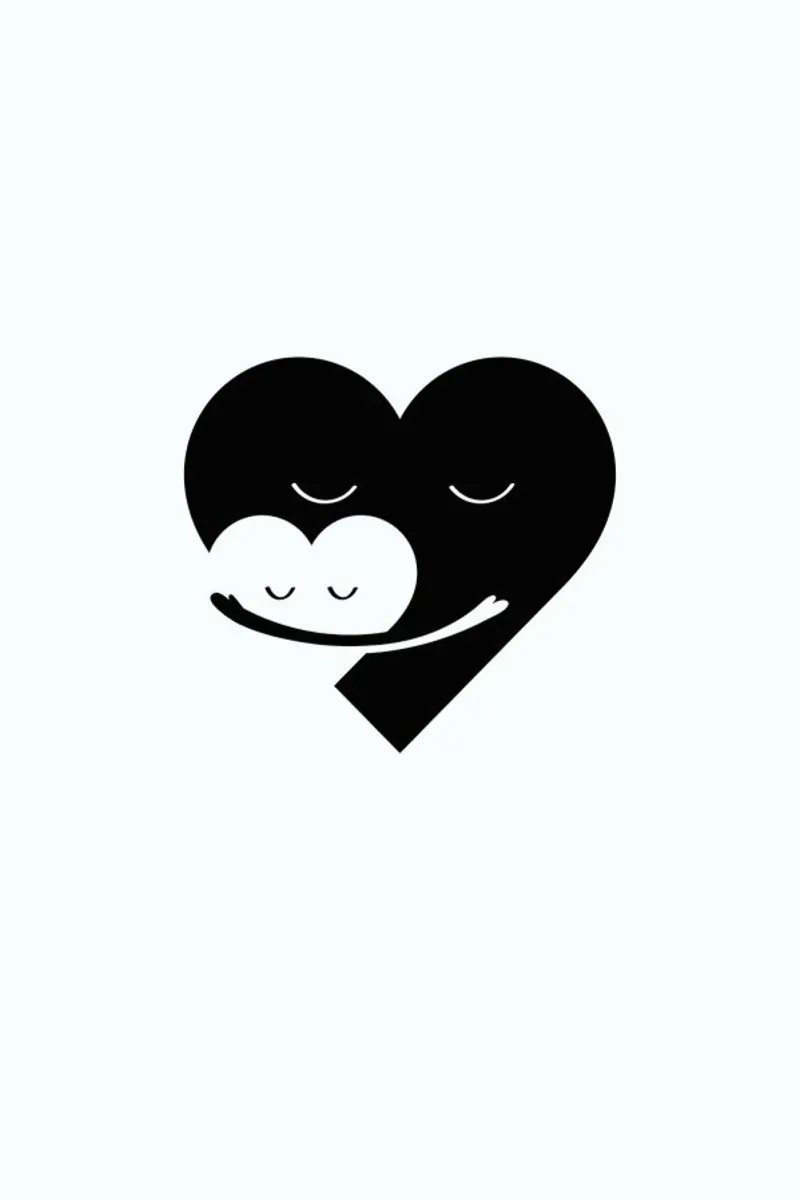 Heart Hug pellicola backlit da Doozal