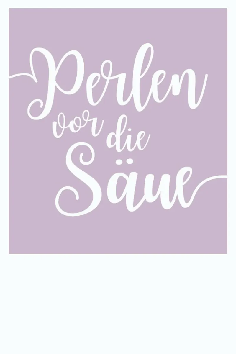 Perlen vor die Säule poster con telaio in alluminio da UN-TYPISCH