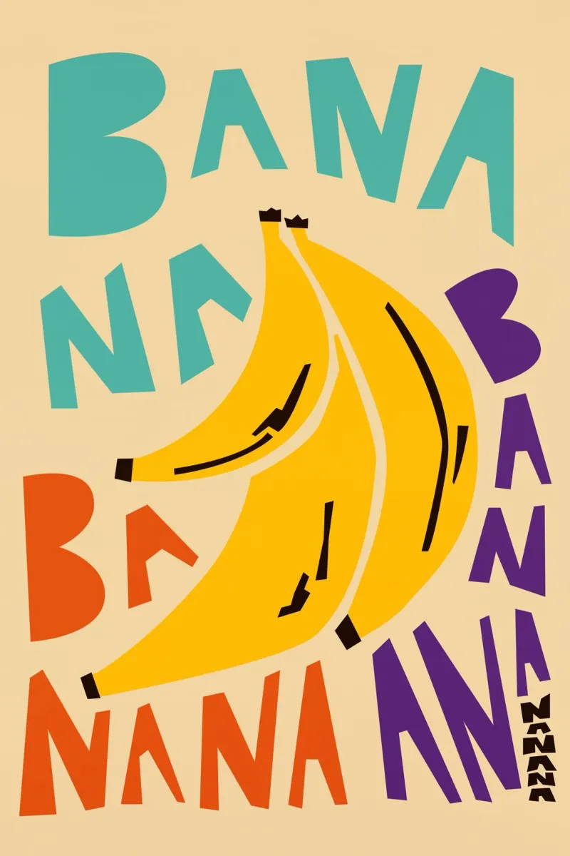 Banana Bana pellicola backlit da Fox & Velvet