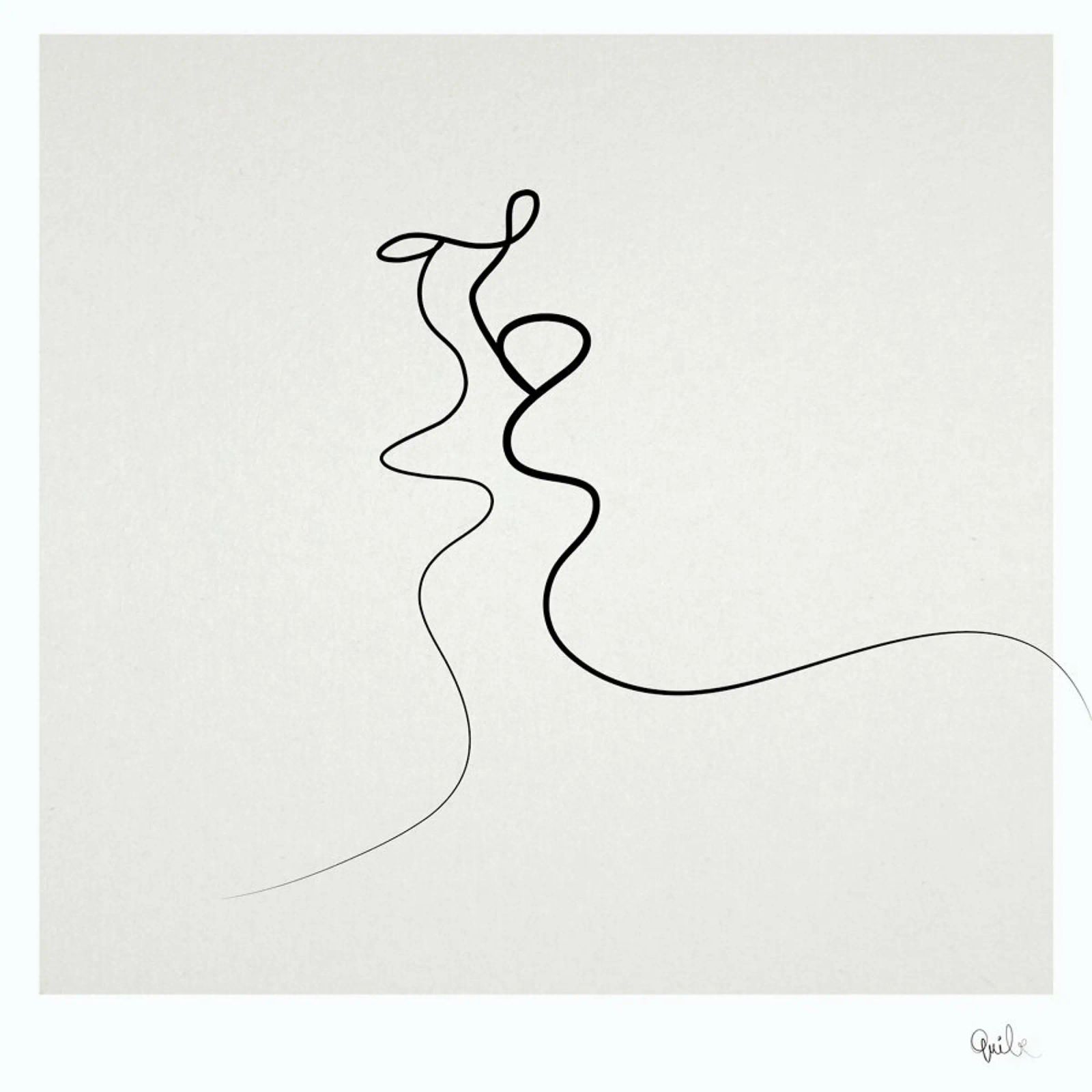 Kiss Poster von Quibe