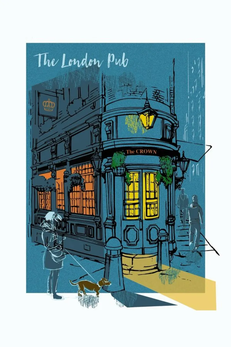 The London Pub pellicola backlit da Rocket68