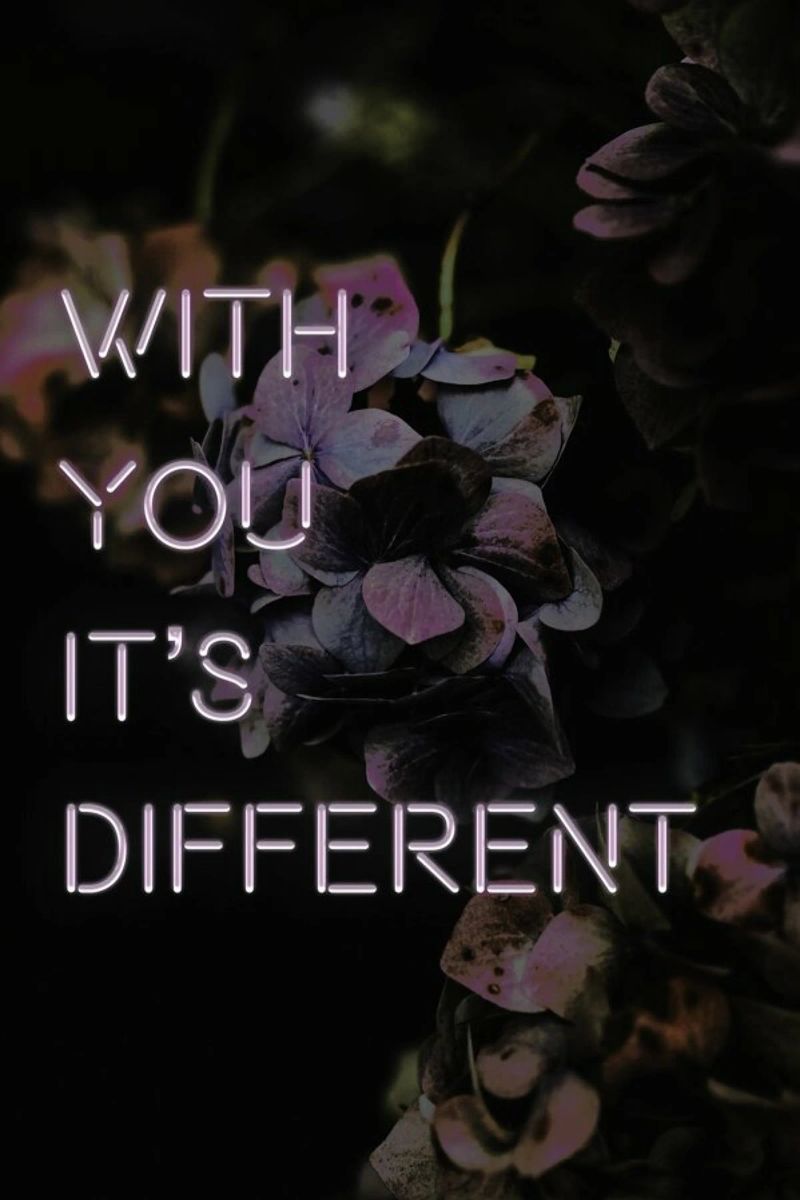 With you it's different pellicola backlit da Oh Darling
