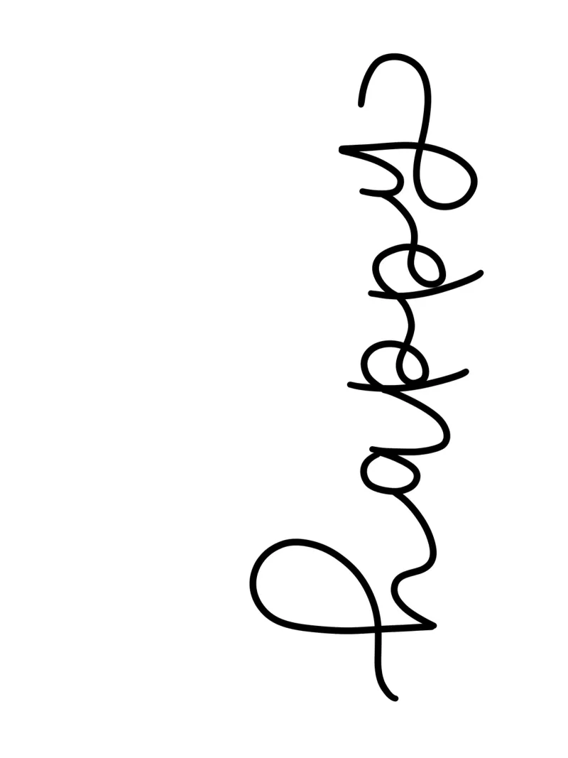happy canvas met Baklijst van LIMITED EDITION LETTERS