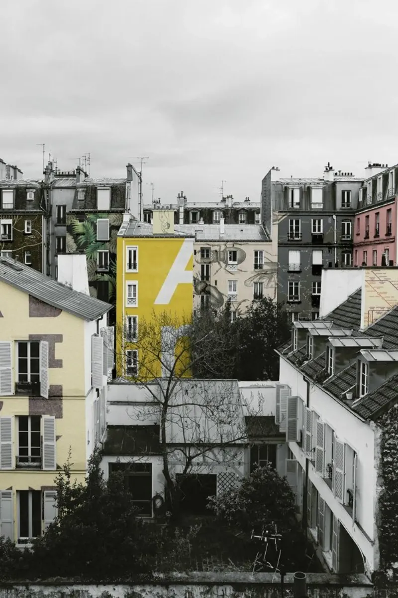 Paris pellicola backlit da Florent Bodart