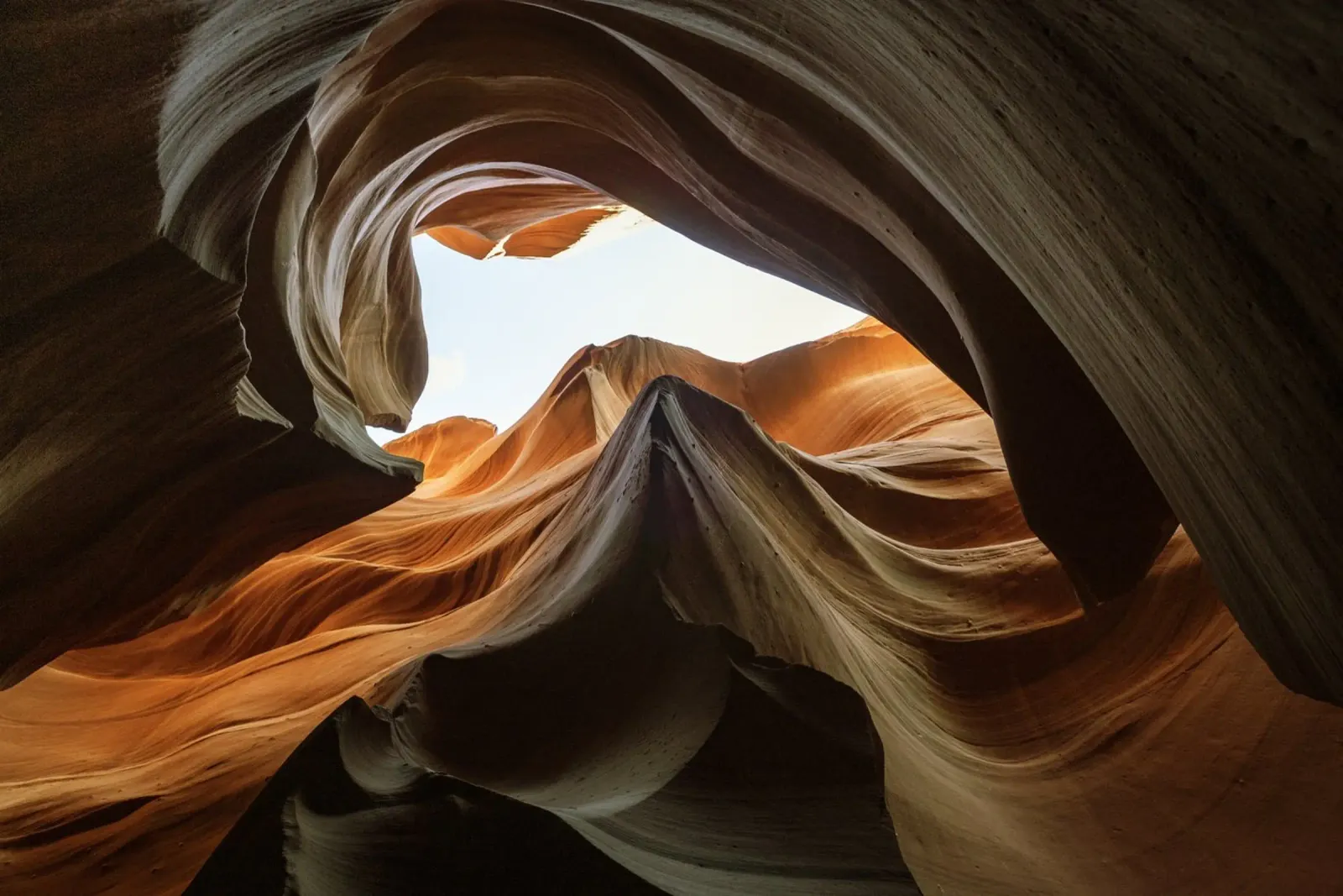 Antilope Canyon 1 pellicola backlit da Barbara Buderath Fotodesign