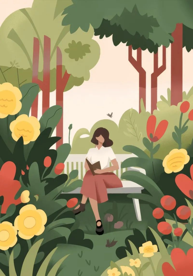 Lecture des jardins hahnemühle de Emery Kate