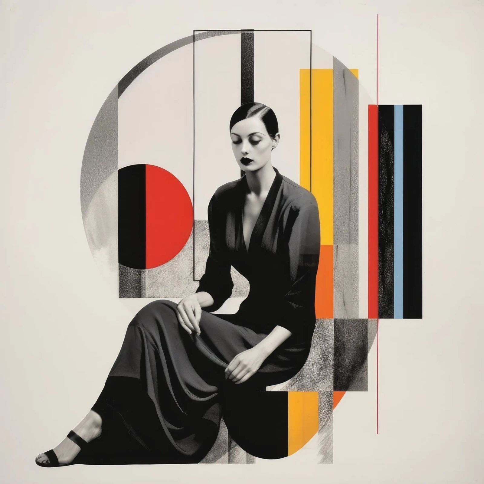 Bauhaus Israeli Woman poster by Artful Muse