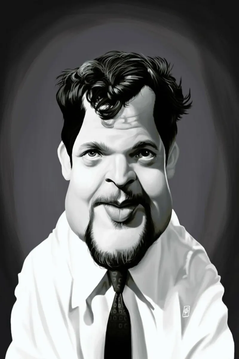 Orson Welles pellicola backlit da Rob Art | Illustration