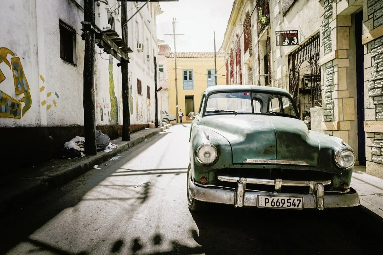 Classic Cuban Ride pellicola backlit da Philipp Reinhard