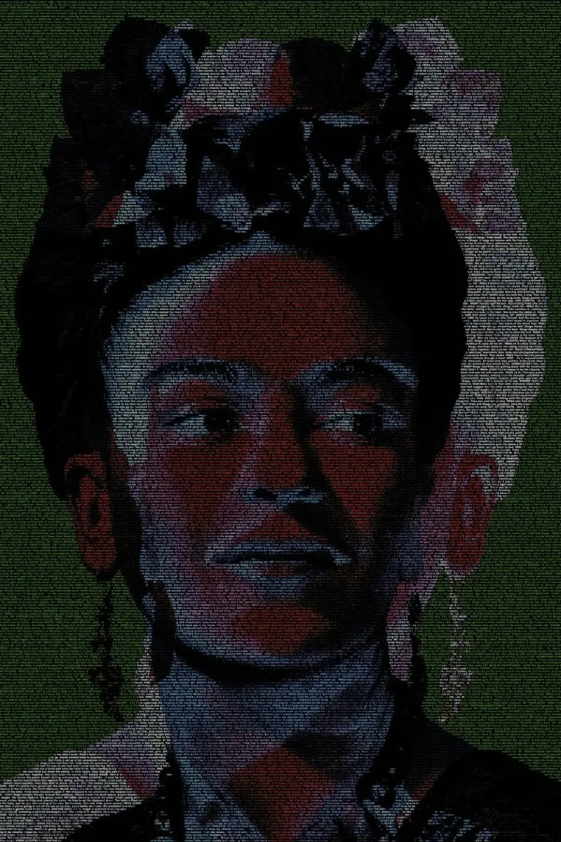 Frida alu-dibond by Robotic Ewe